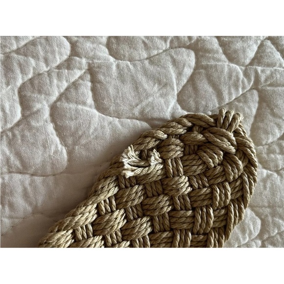 Susan Graver Woven Tan Belt - Picture 6 of 8